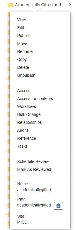 Context-menu