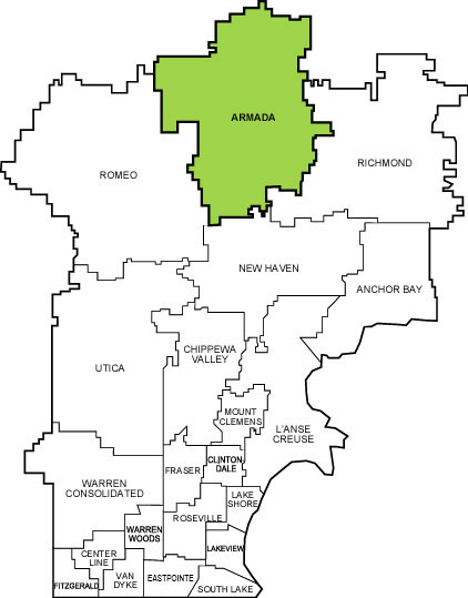 Macomb County District Map