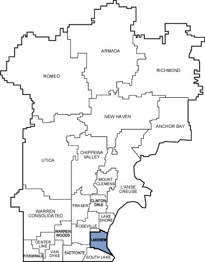 Macomb County District Map