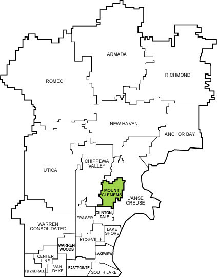 Macomb County District Map