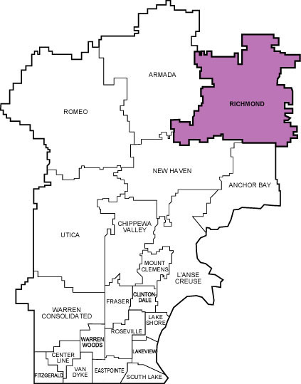 Macomb County District Map