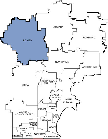 Macomb County District Map