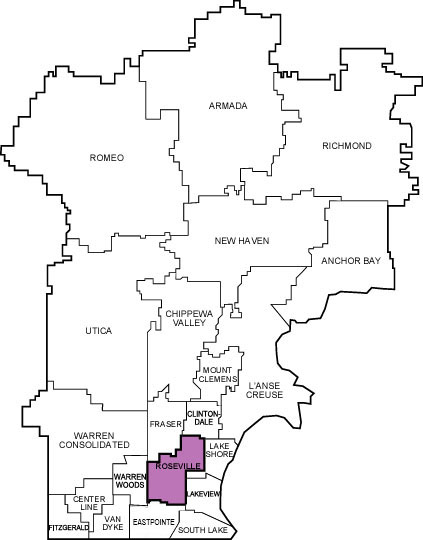 Macomb County District Map