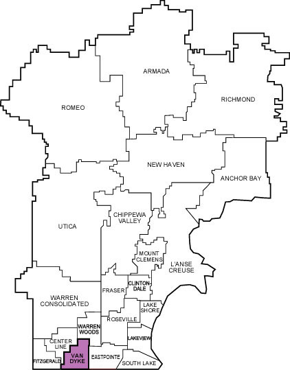 Macomb County District Map