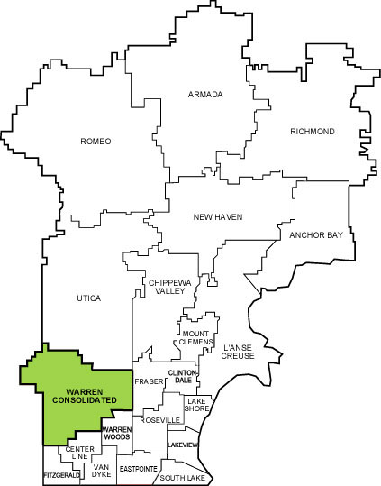 Macomb County District Map