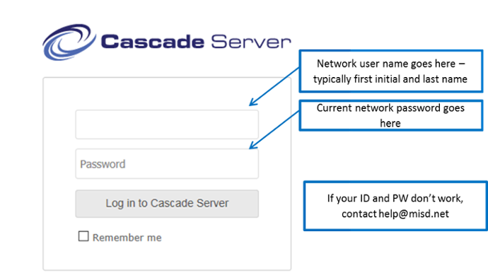 Login Screen