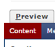 red content button