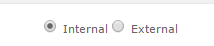 choose internal